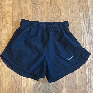 3 pairs of nike dri-fit black running shorts